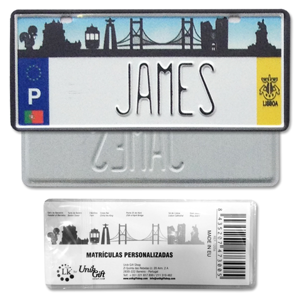 Plate James