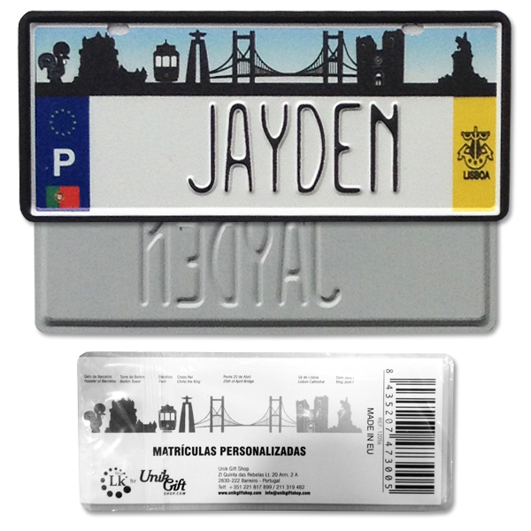 Plate Jayden