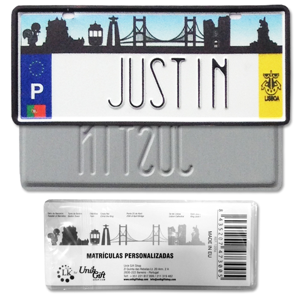 Plate Justin