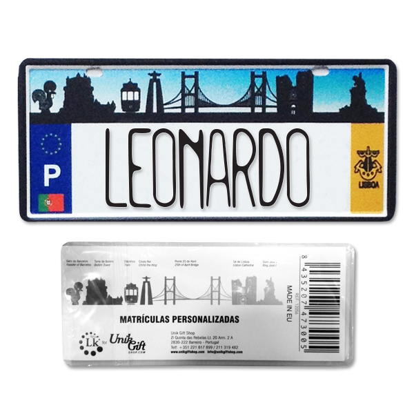 Plate Leonardo
