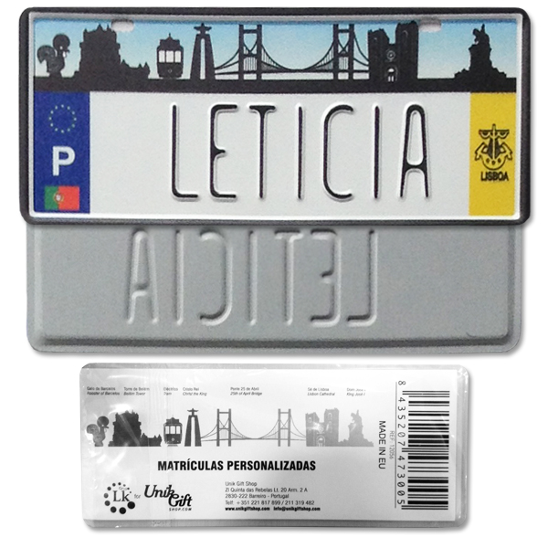 Plate Leticia