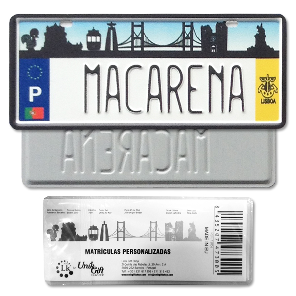 Plate Macarena