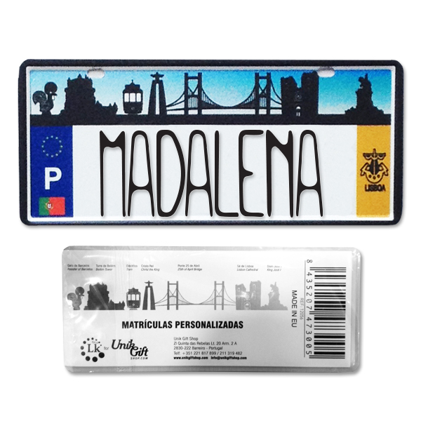 Plate Madalena