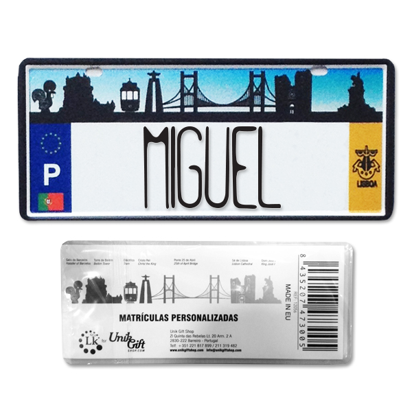 Plate Miguel