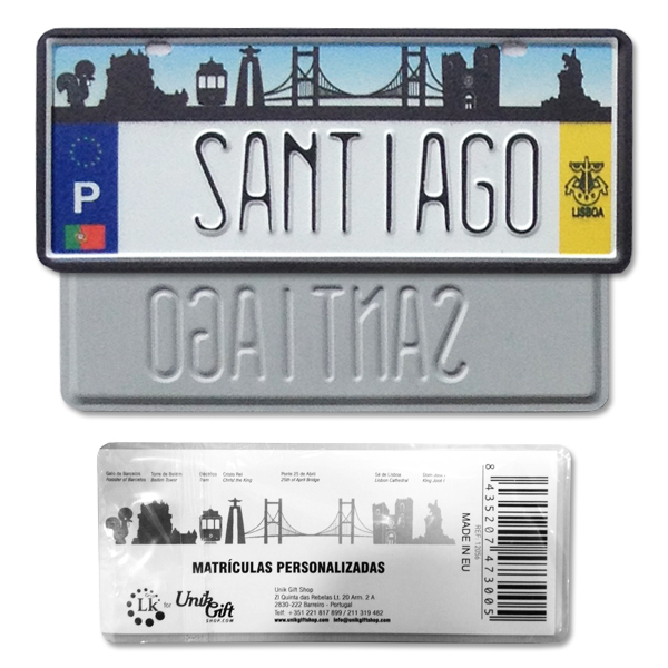 Plate Santiago