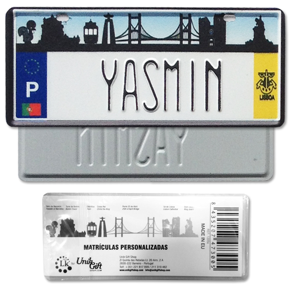 Plate Yasmin