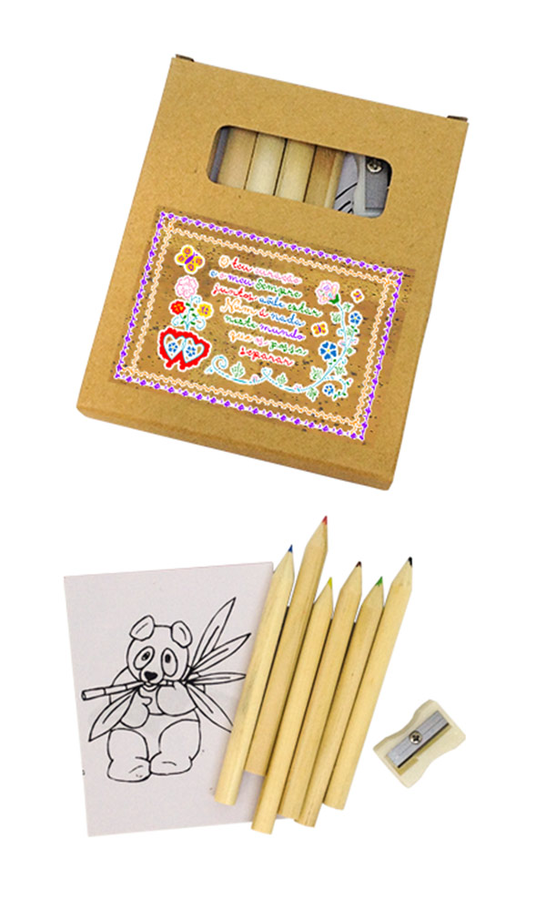 Square pencil box