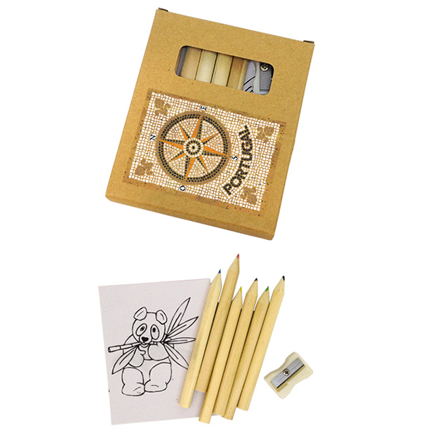 Square pencil box
