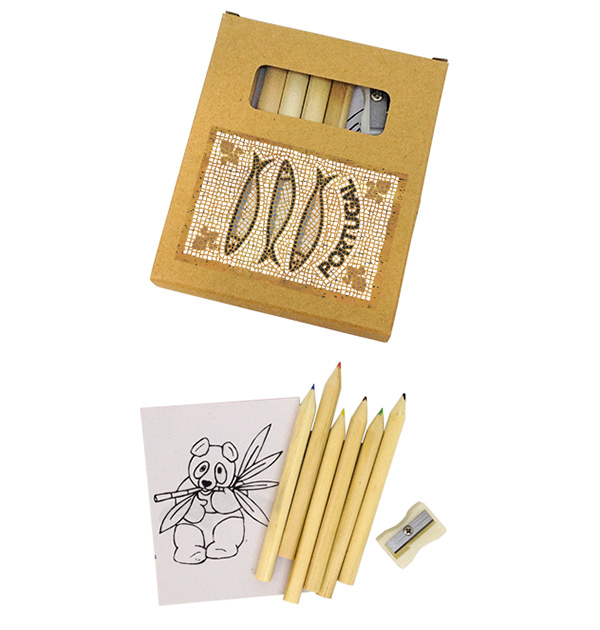 Square pencil box