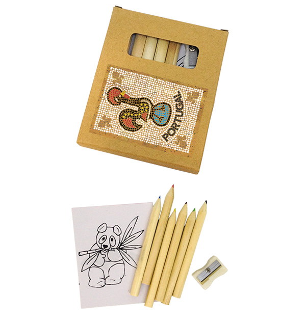 Square pencil box