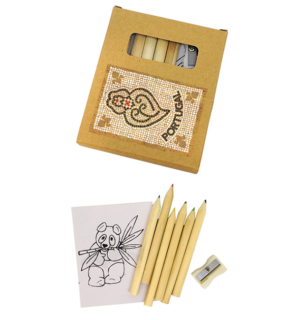 Square pencil box