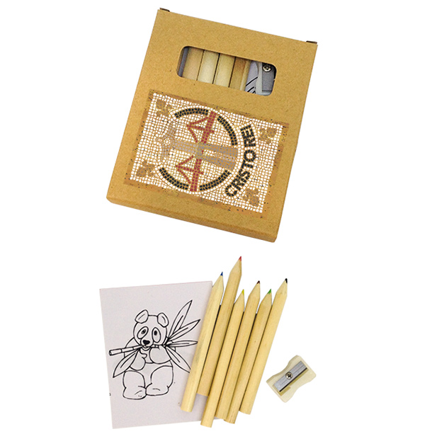 Square pencil box