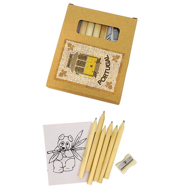Square pencil box
