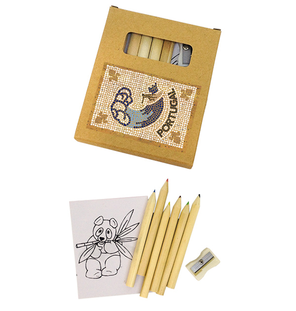 Square pencil box
