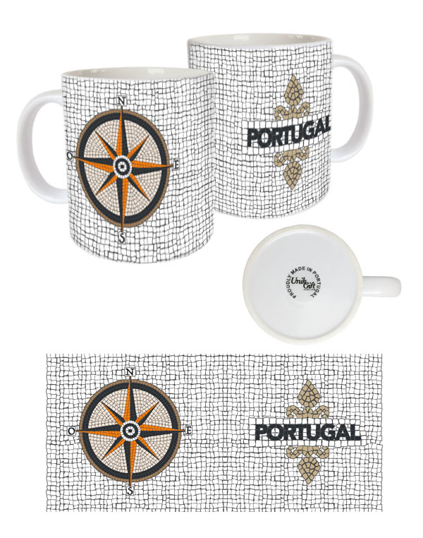 White ceramic mug