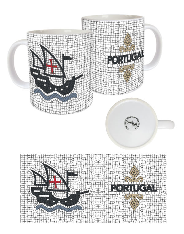 White ceramic mug