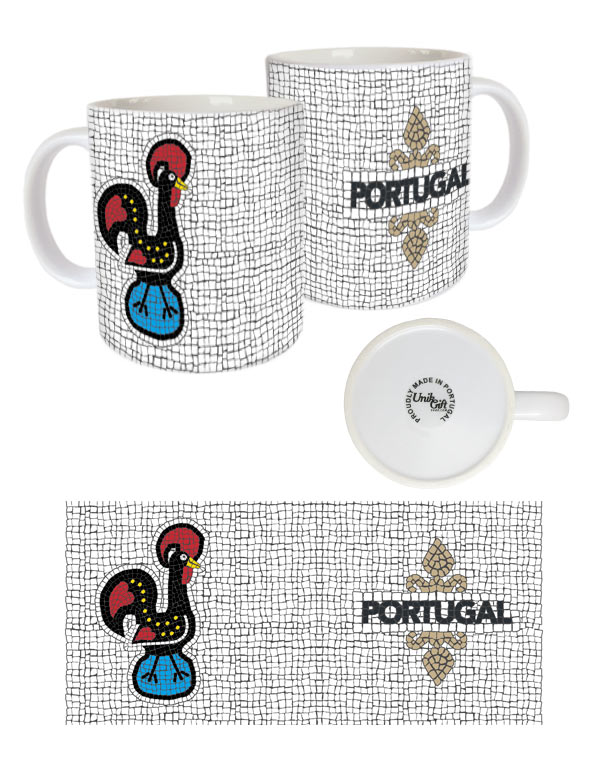 White ceramic mug