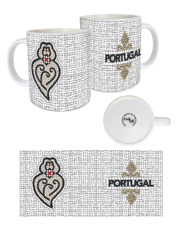 White ceramic mug