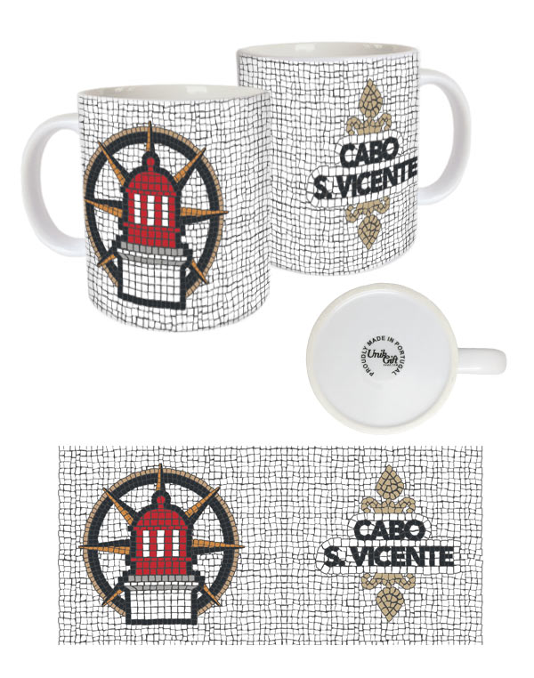 White ceramic mug