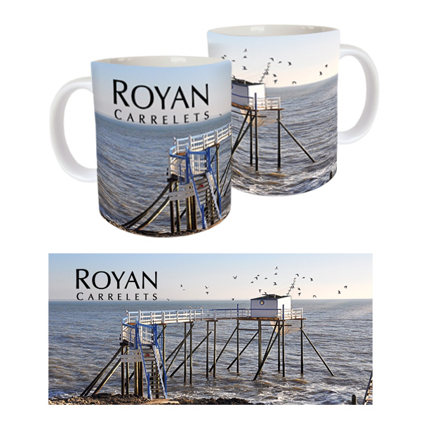 White ceramic mug