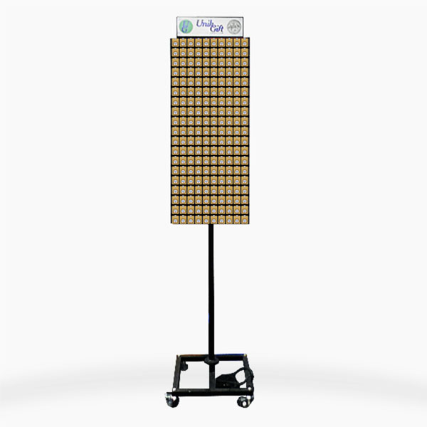 Exhibitor with 1140 pcs. magnetic corks(2)