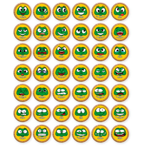 Exhibitor with 1140 pcs. magnetic corks(2)