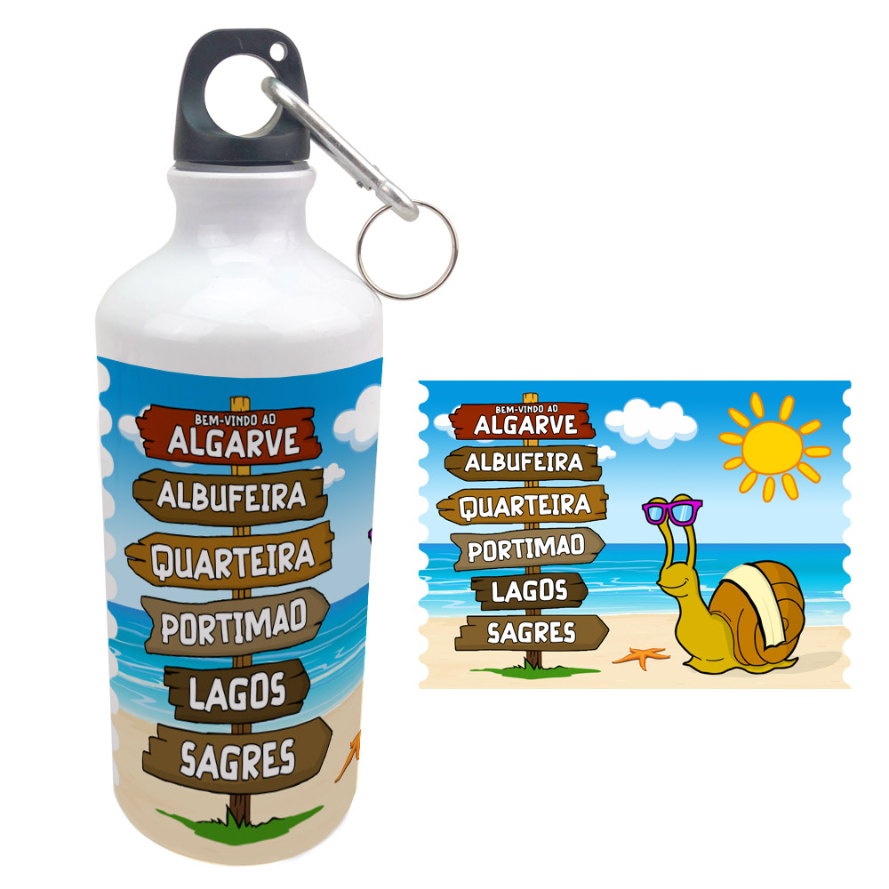 600ml aluminum bottle