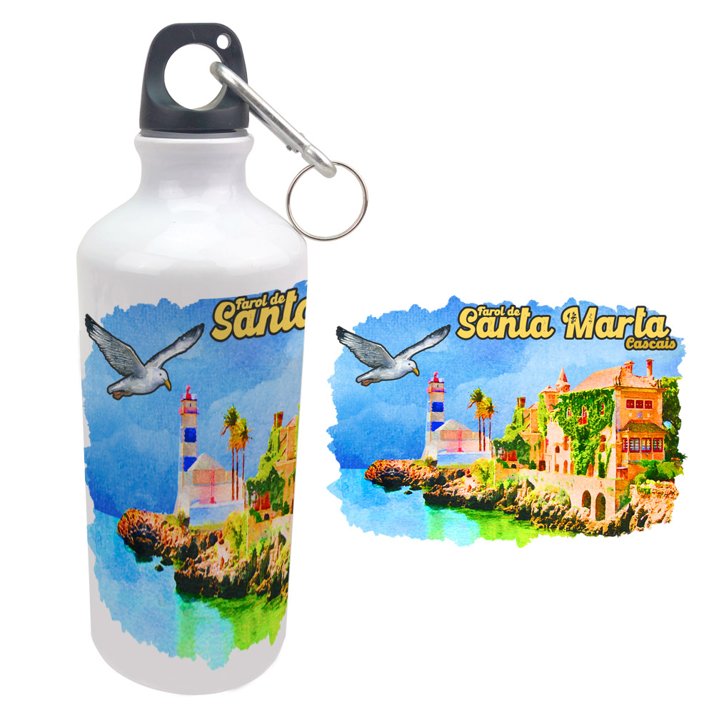 600ml aluminum bottle