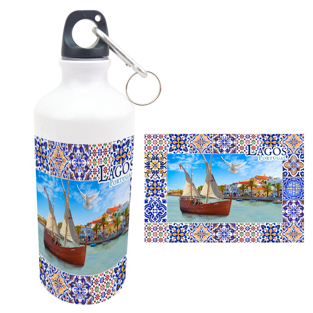 Aluminium bottle 600ml