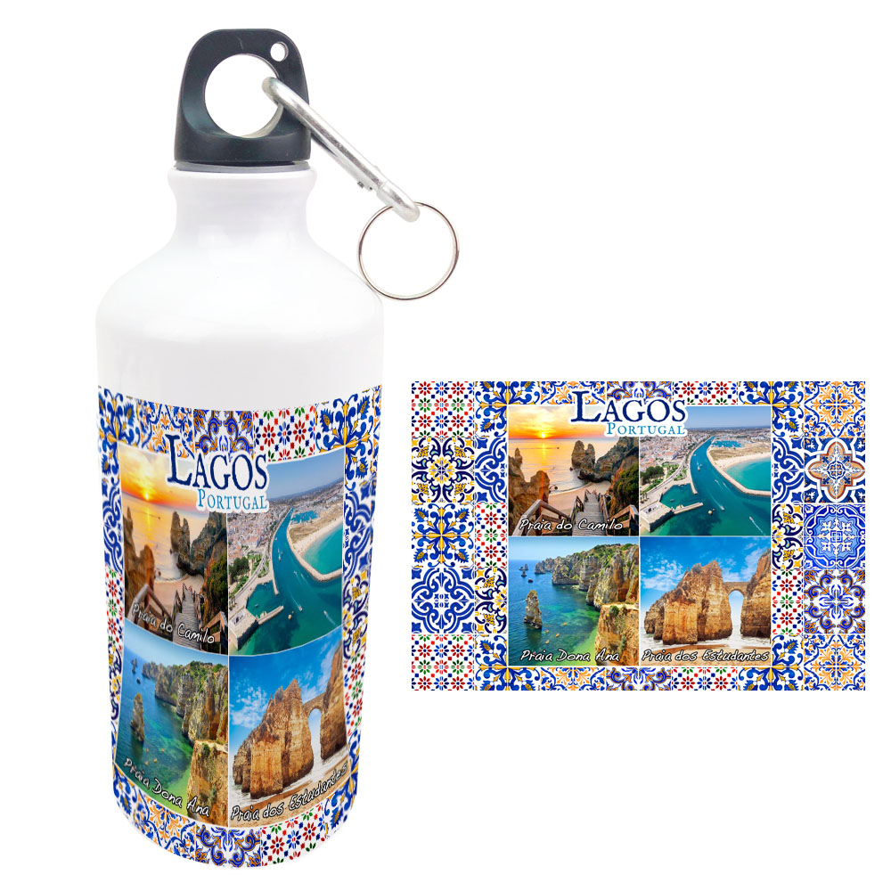 Aluminium bottle 600ml