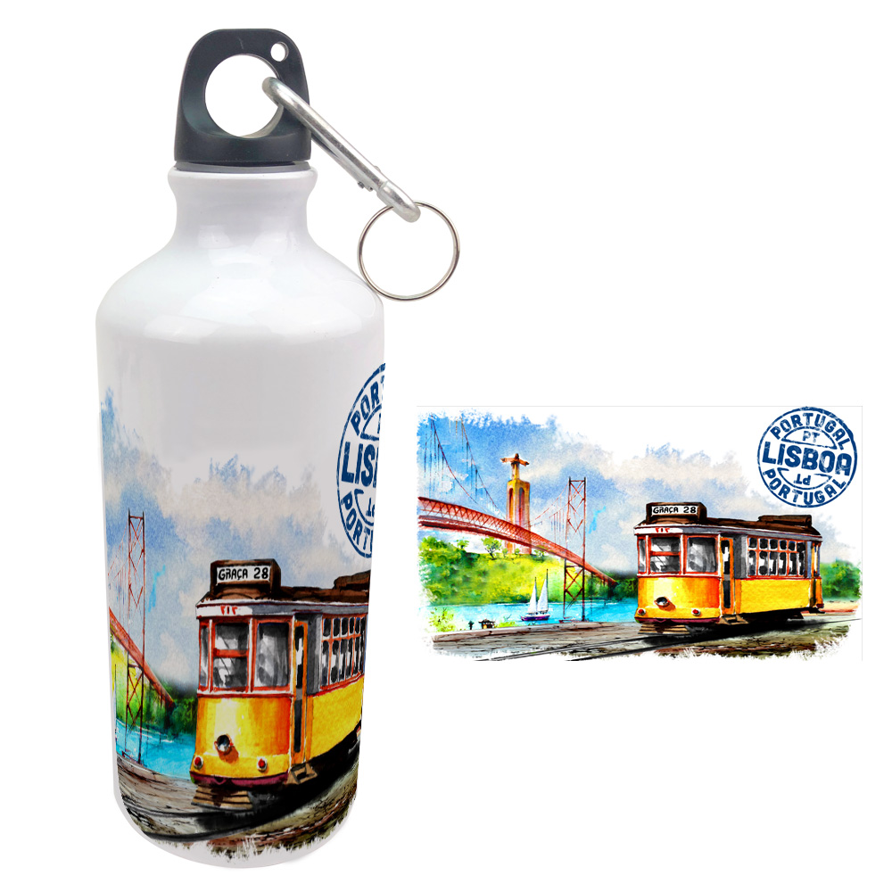 Aluminium bottle 600ml