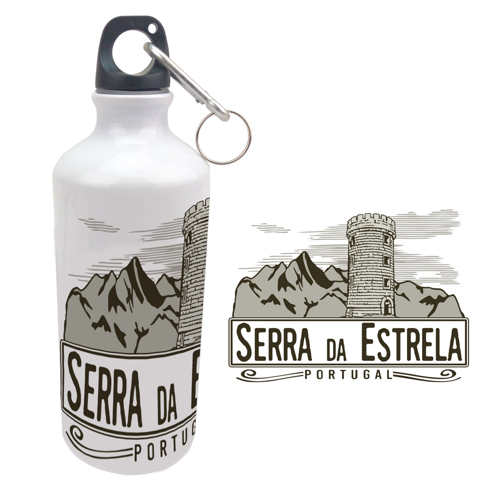 600ml aluminum bottle