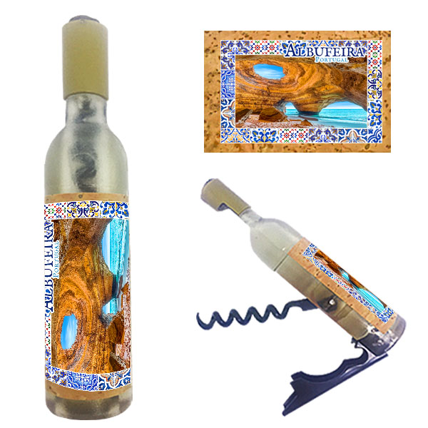 Magnetic Bottle 11.5x2.5cm with Bottle Opener and Corkscrew