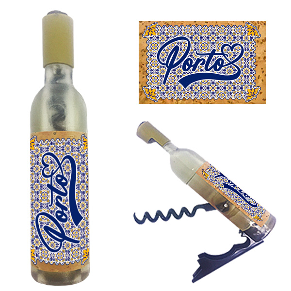 Magnetic Bottle 11.5x2.5cm with Bottle Opener and Corkscrew