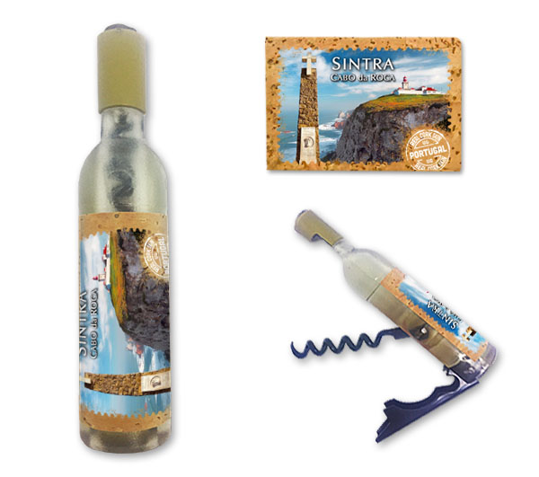 Magnetic Bottle 11.5x2.5cm with Bottle Opener and Corkscrew