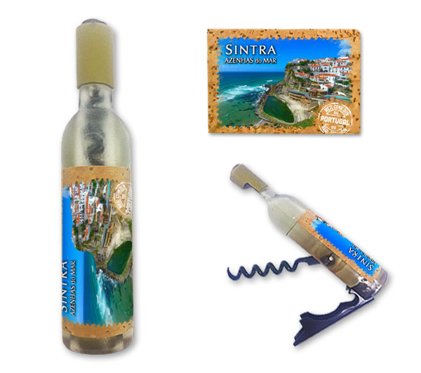 Magnetic Bottle 11.5x2.5cm with Bottle Opener and Corkscrew