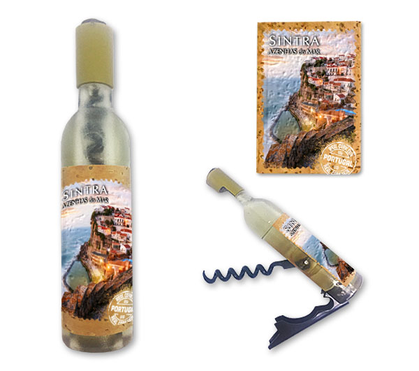 Magnetic Bottle 11.5x2.5cm with Bottle Opener and Corkscrew