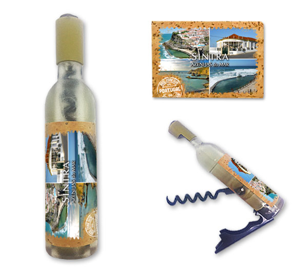 Magnetic Bottle 11.5x2.5cm with Bottle Opener and Corkscrew