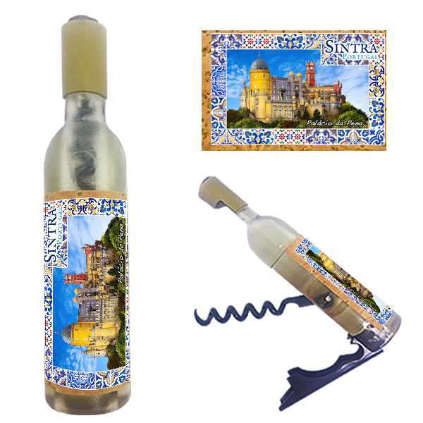 Magnetic Bottle 11.5x2.5cm with Bottle Opener and Corkscrew