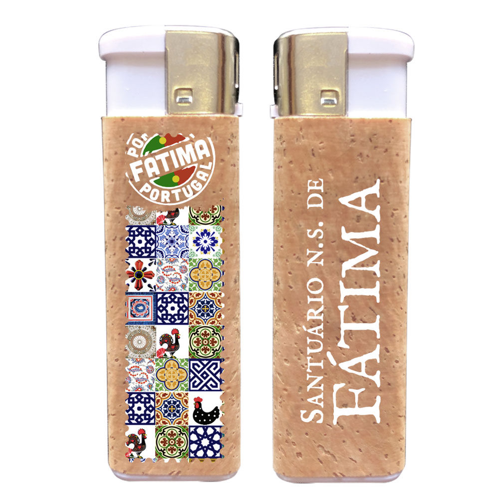 Lighter with cork