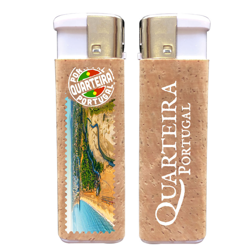 Lighter with cork