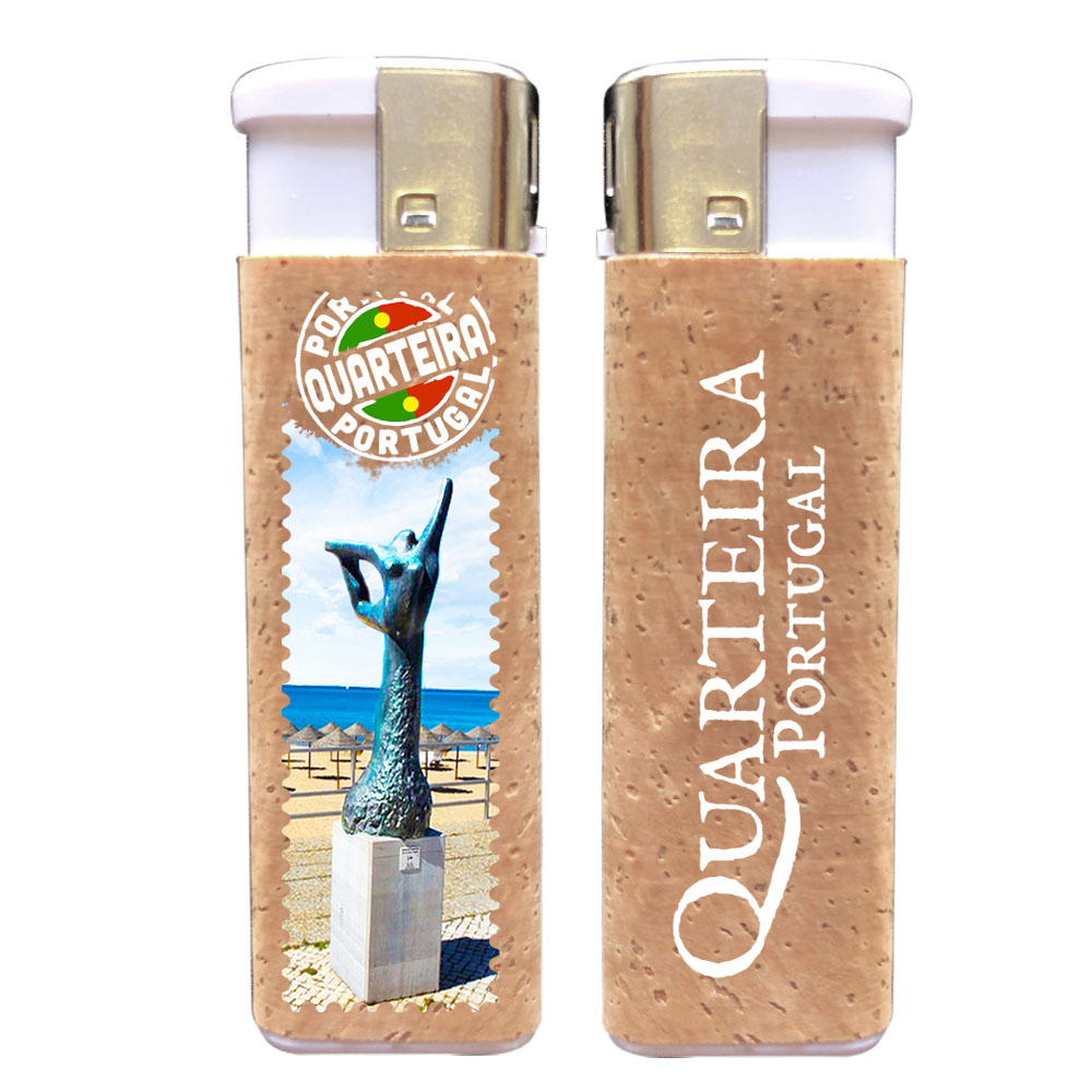 Lighter with cork