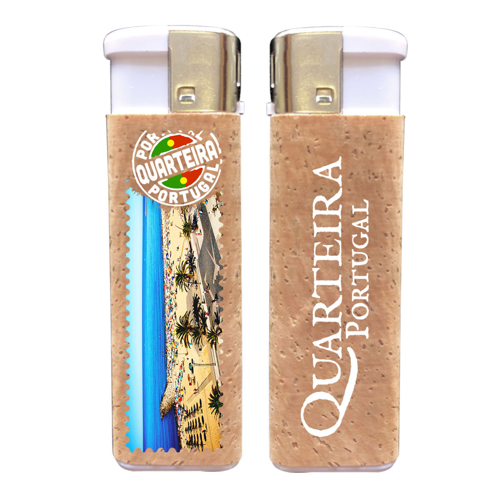 Lighter with cork