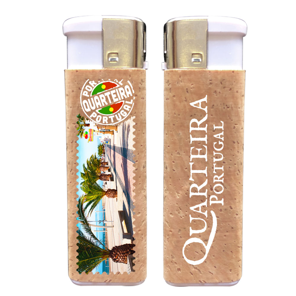 Lighter with cork
