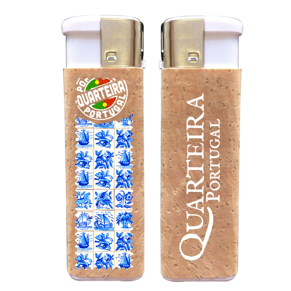 Lighter with cork