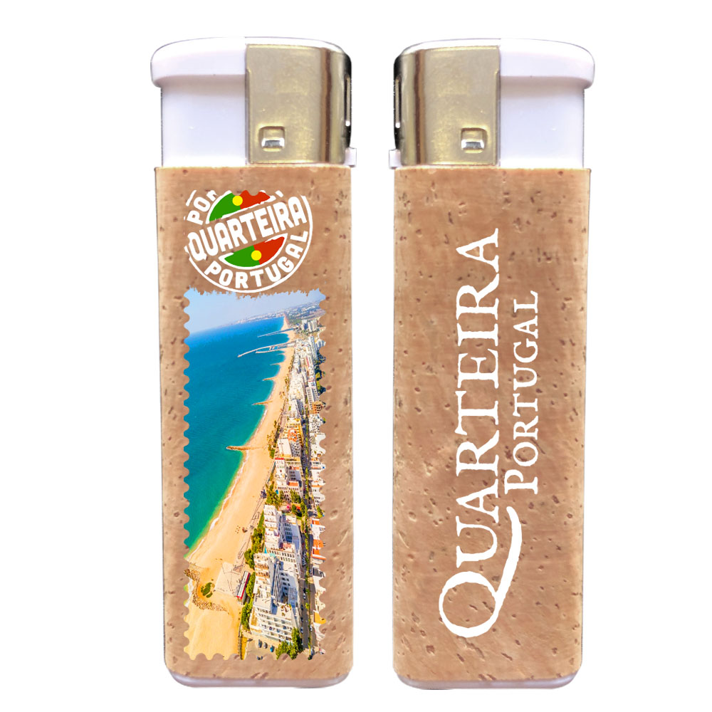 Lighter with cork