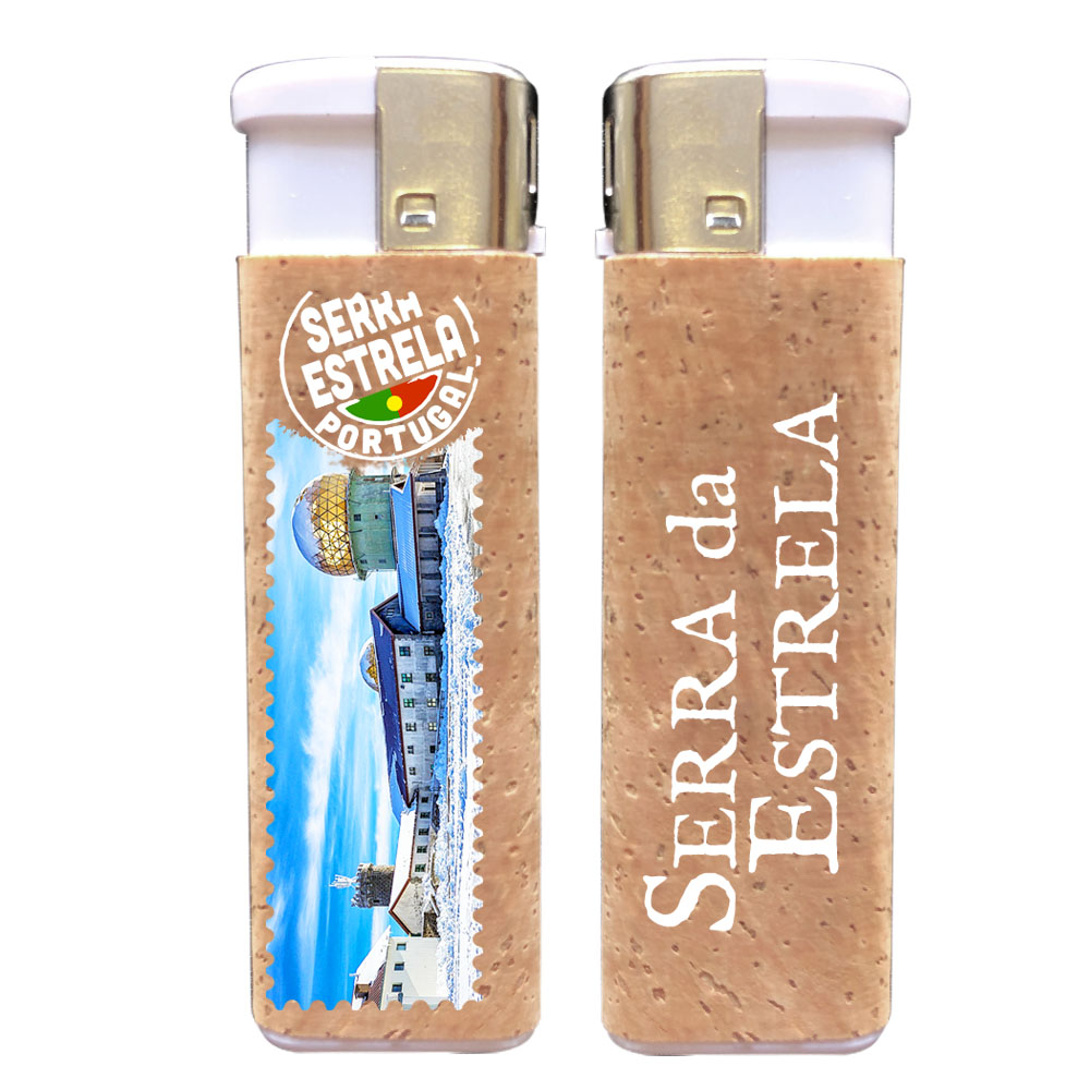 Lighter with cork