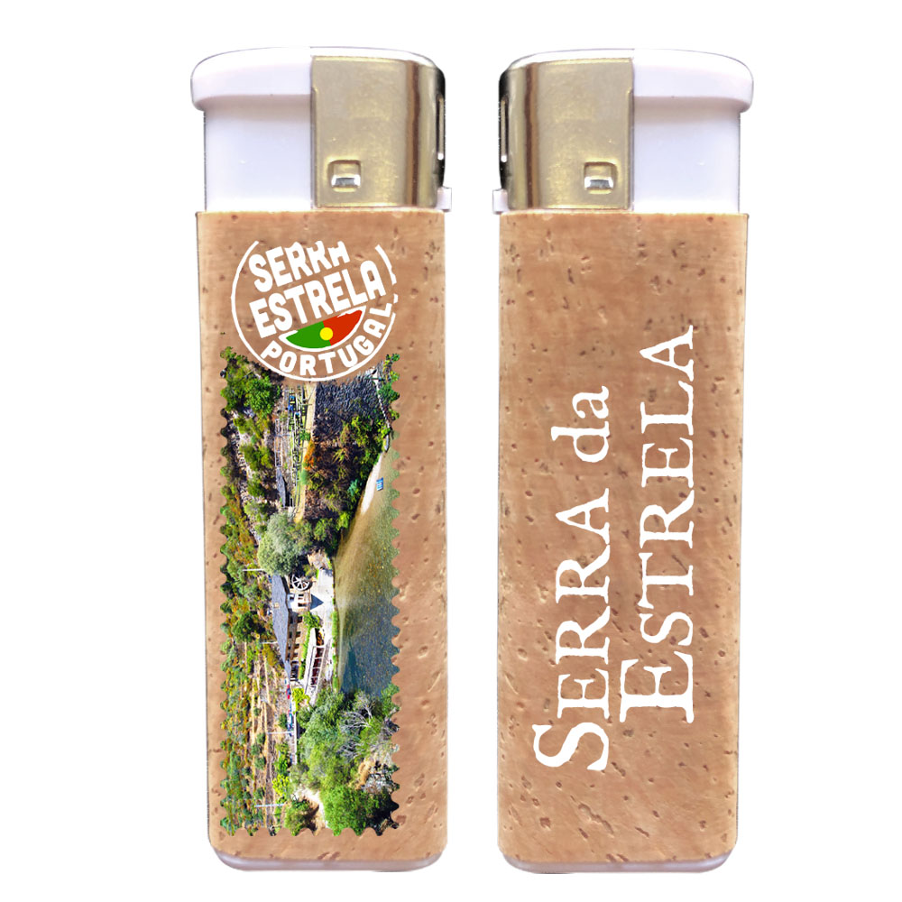 Lighter with cork