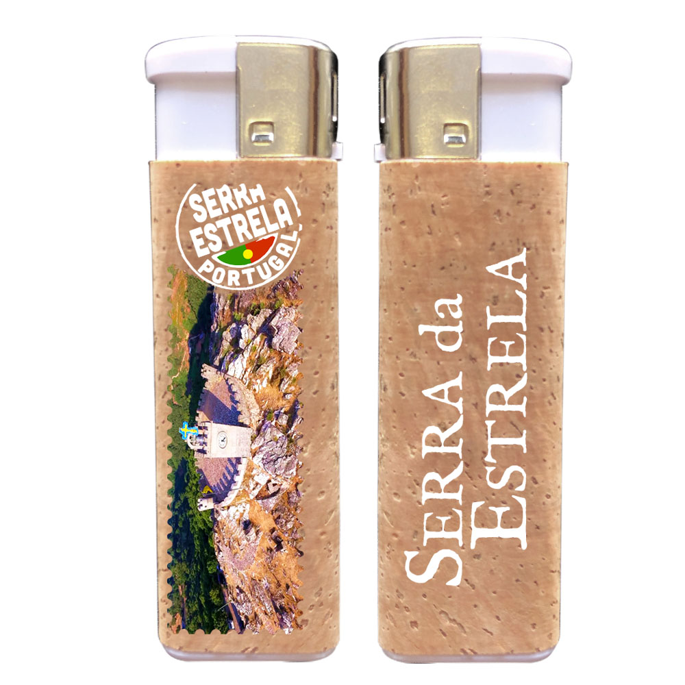Lighter with cork