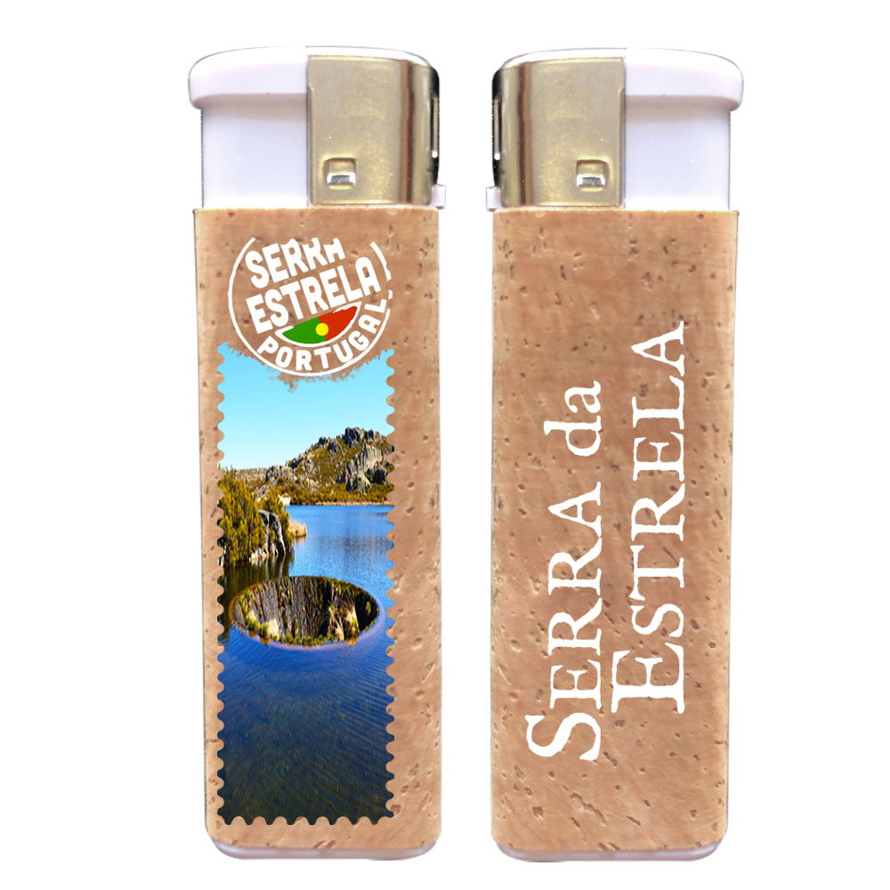 Lighter with cork